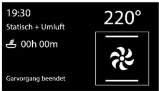 SMEG SF130N - Programmierter Garvorgang - 7
