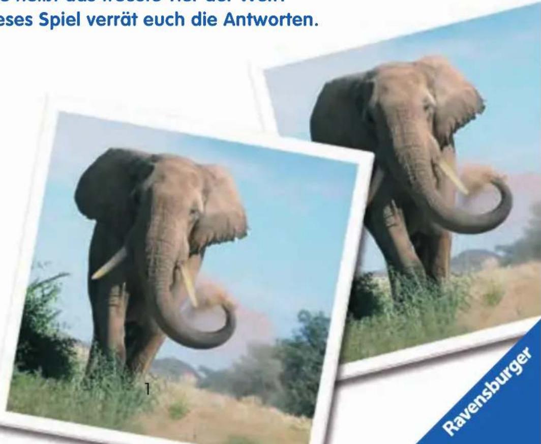 RAVENSBURGER Rekorde im Tierreich Memory - 1