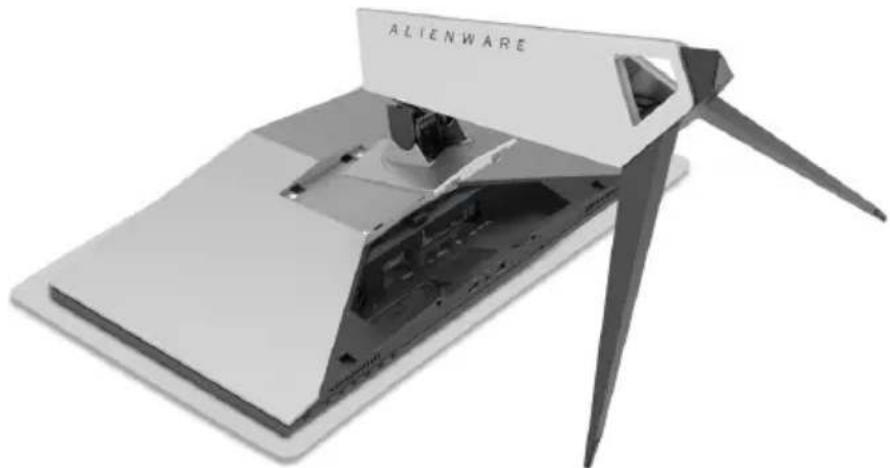 ALIENWARE AW2518HF - Monitorständer abnehmen - 6
