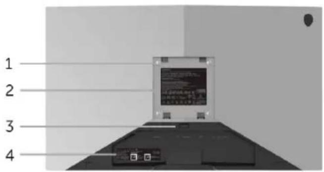 ALIENWARE AW2518HF - Ansicht von hinten - 1