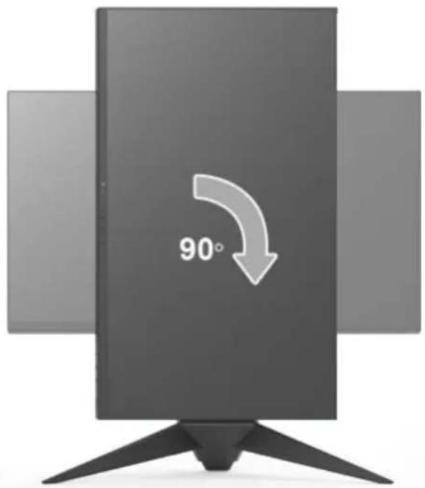 ALIENWARE AW2518HF - Höhenverstellung - 4