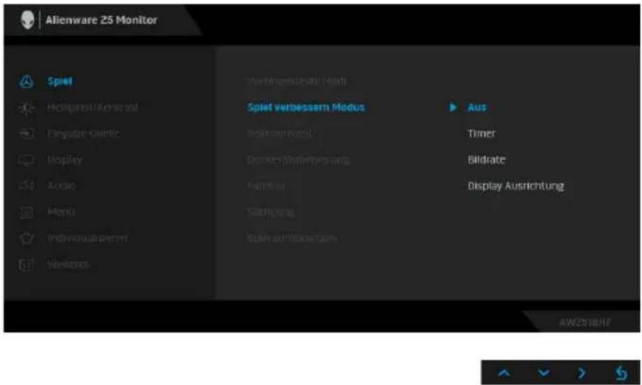 ALIENWARE AW2518HF - Spiel verbessern Modus - 1