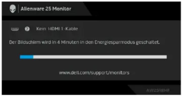 ALIENWARE AW2518HF - Energieverwaltungsmodi - 1