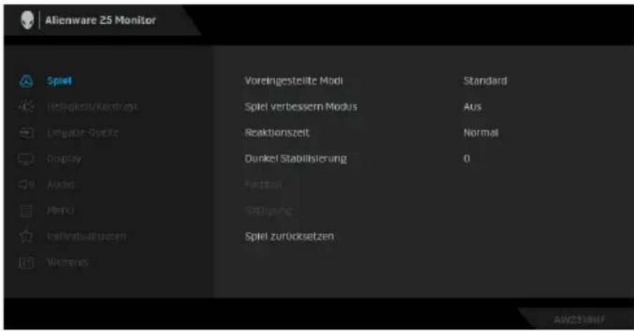 ALIENWARE AW2518HF - Beschreibung - 2