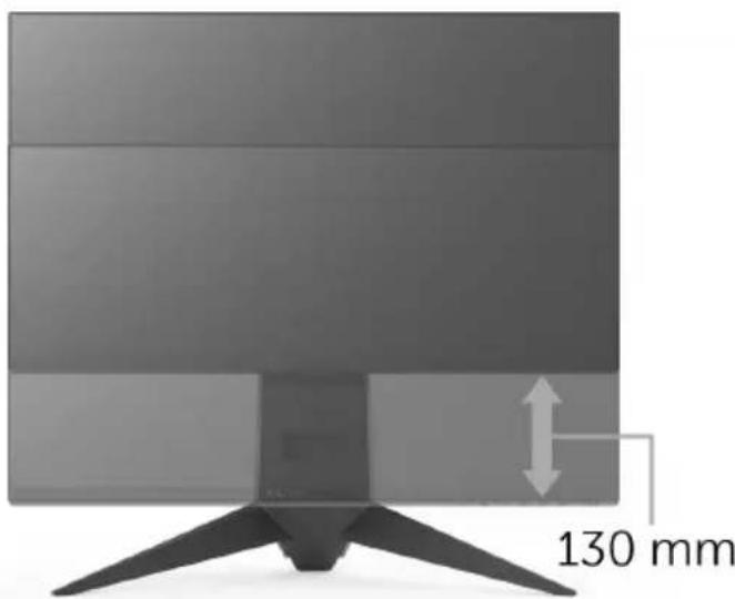 ALIENWARE AW2518HF - Höhenverstellung - 2