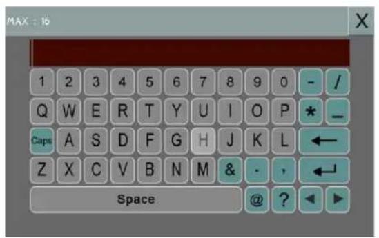 EverFocus ELUX16 - Field Input Options - 2