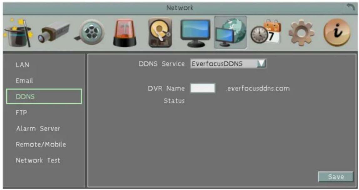 EverFocus ELUX16 - EverFocus DDNS - 1