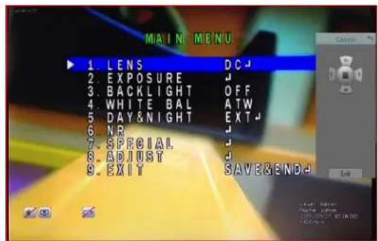 EverFocus ELUX16 - How to Control eZ.HD Camera's OSD at the DVR End? - 2