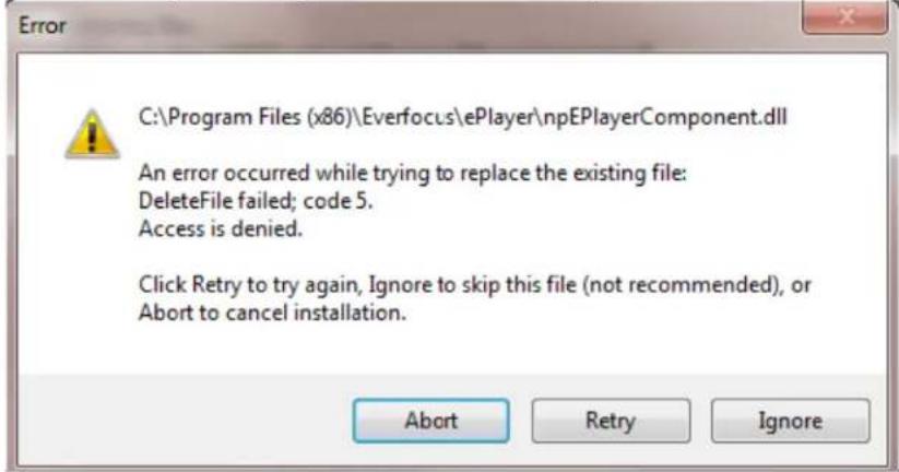 EverFocus ELUX16 - Note for the first time login: - 3
