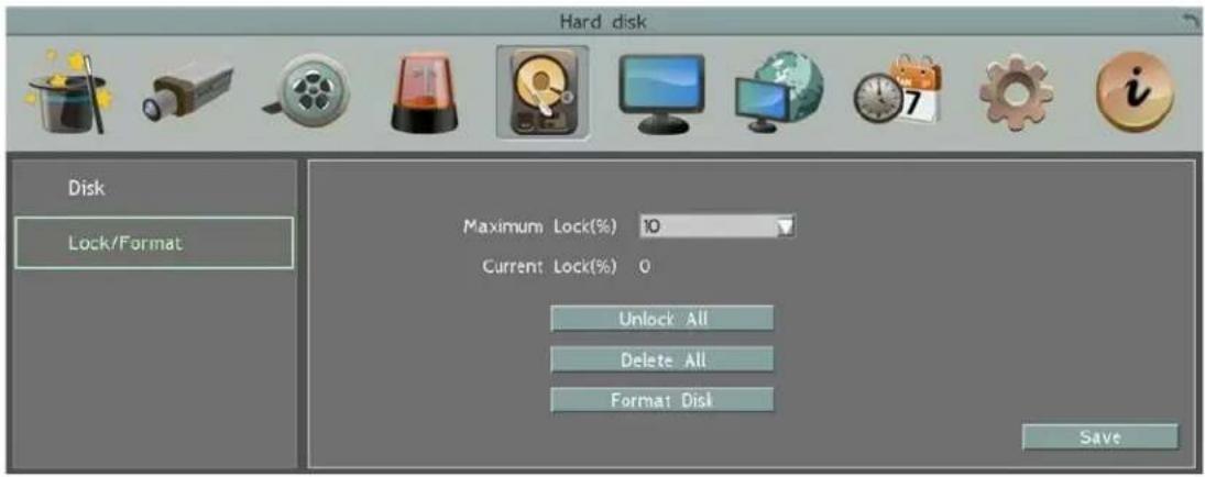 EverFocus ELUX16 - Lock/Format - 1