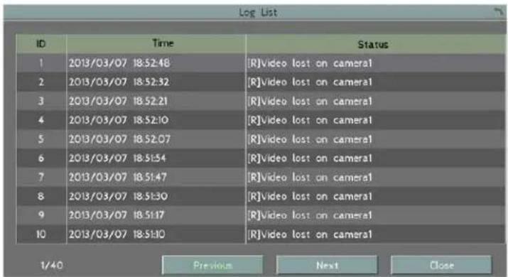 EverFocus ELUX16 - Log - 2