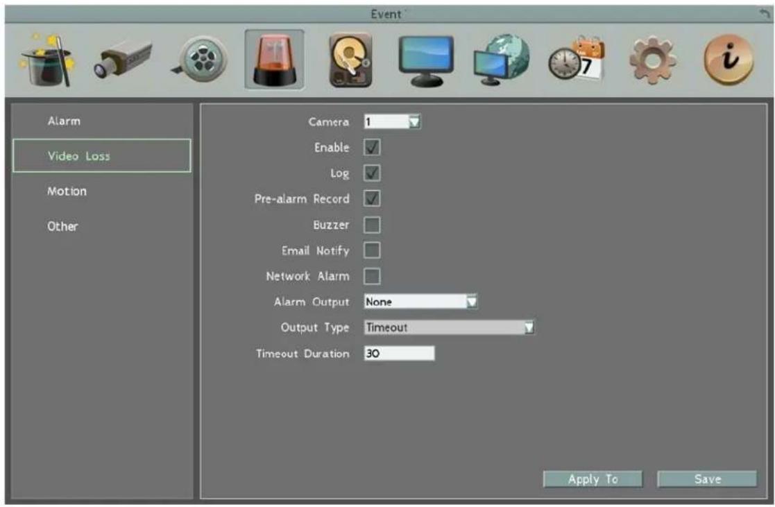 EverFocus ELUX16 - Video Loss - 1