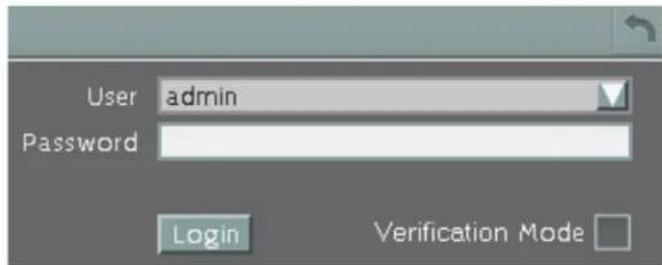 EverFocus ELUX16 - Login - 1