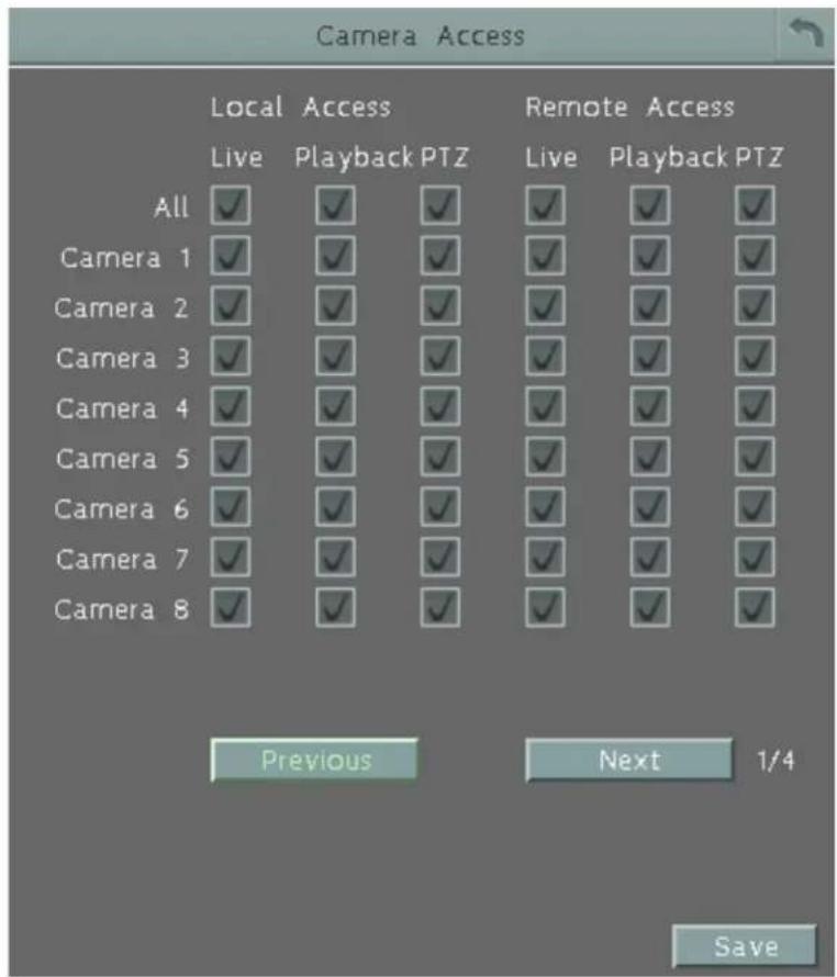 EverFocus ELUX16 - User Management - 4