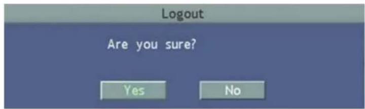 EverFocus ELUX16 - Logout - 1