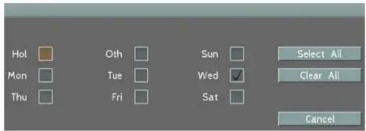 EverFocus ELUX4 - Editing Timezone: - 1