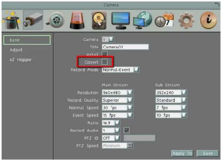 EverFocus ELUX4 - Temporarily Logout - 1