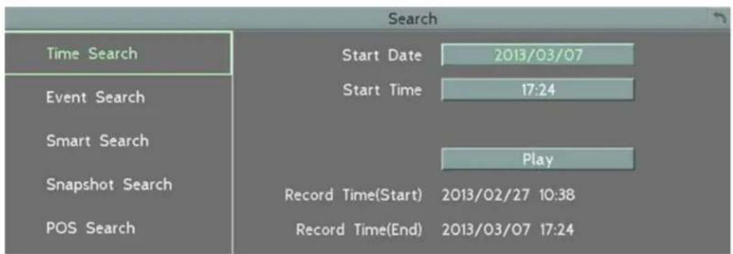 EverFocus ELUX4 - Time Search - 1
