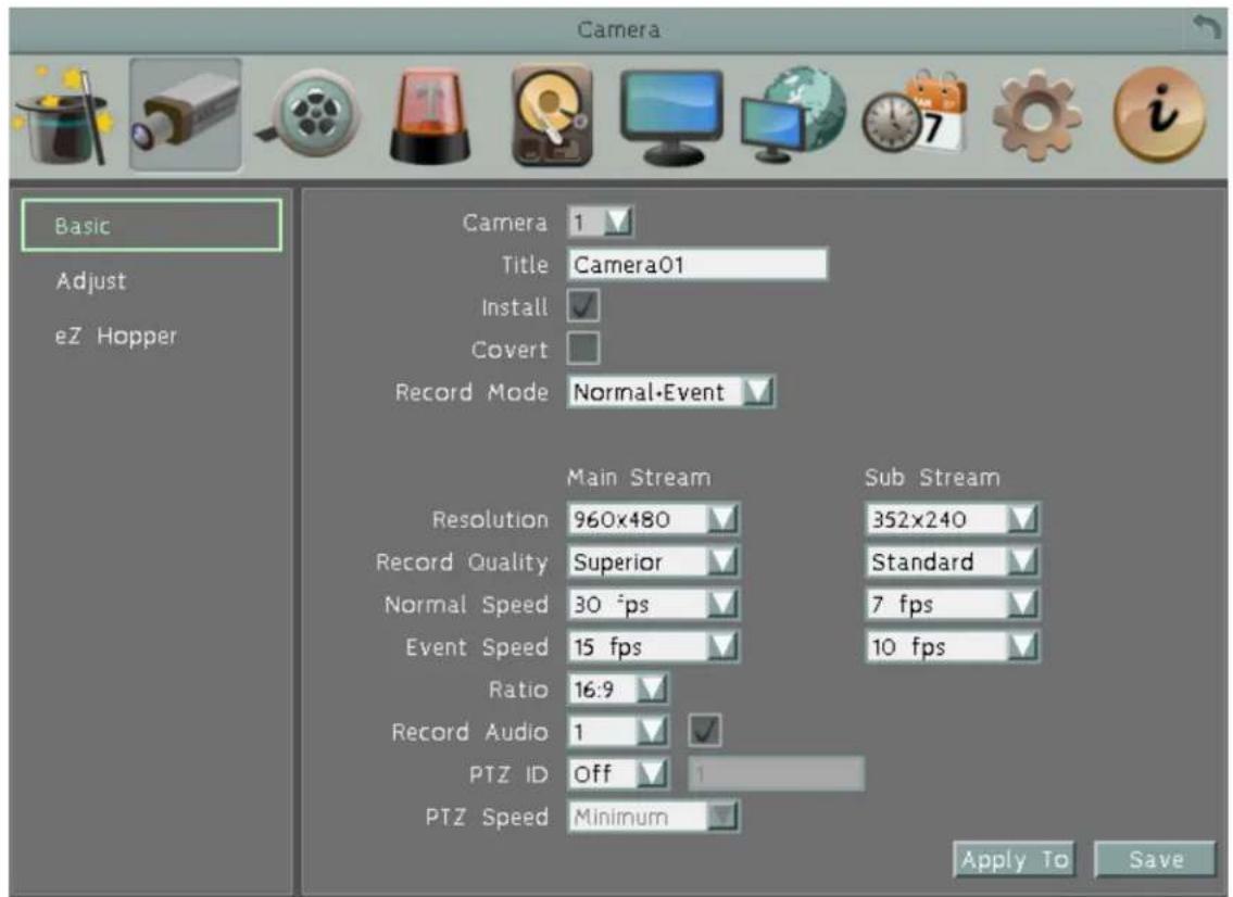 EverFocus ELUX4 - Basic Setting - 1