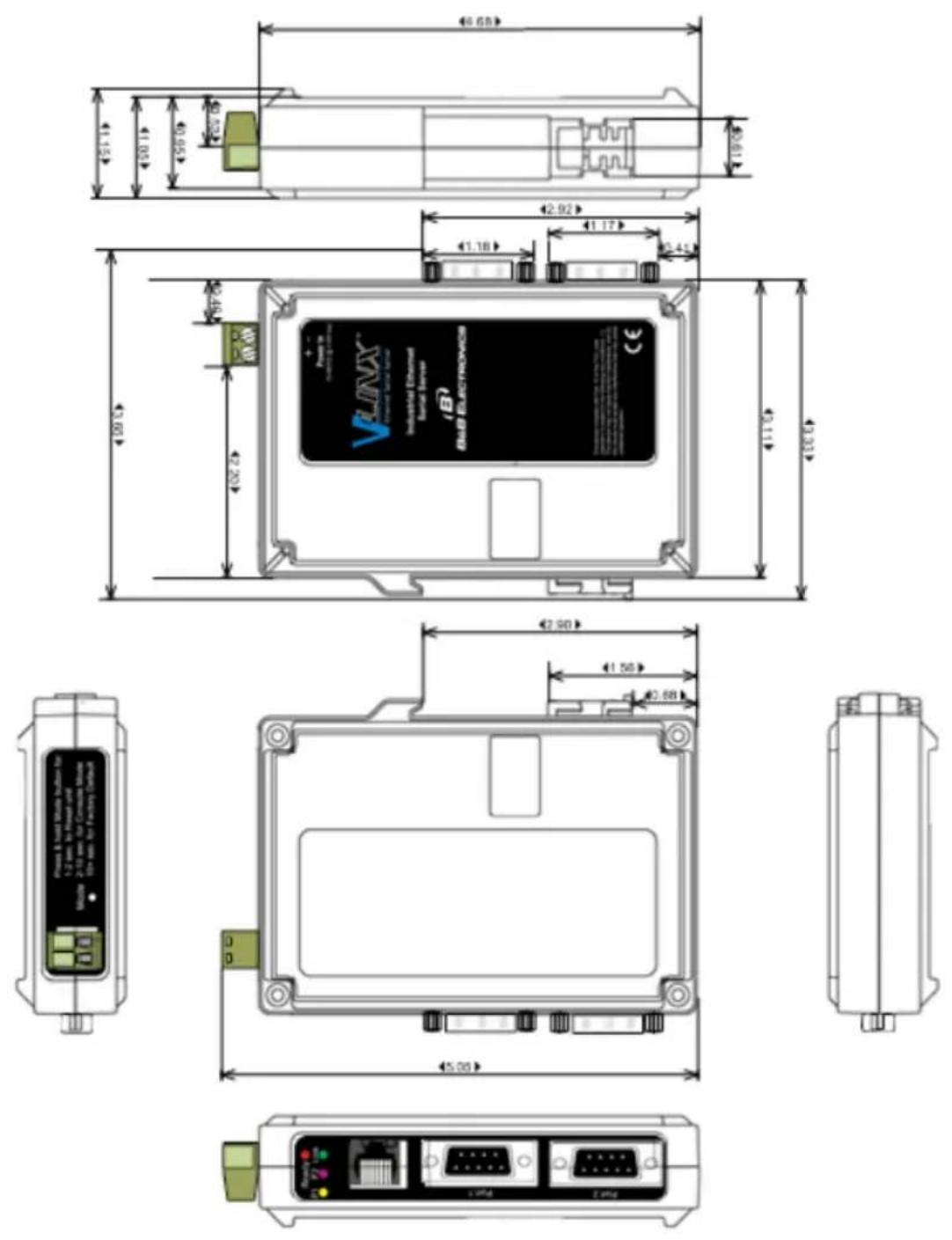 B&B Electronics VESR921 - GENERAL SPECIFICATIONS - 3