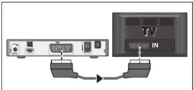 Schwaiger DSR585HD - SCART-Anschluss - 1