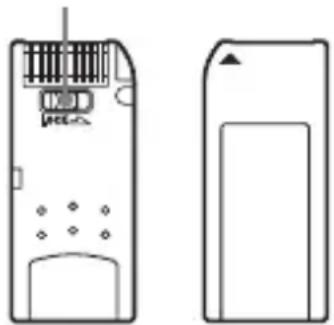 SONY ICD-BM1 - Schreibschutzschalter - 1