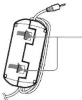 SONY ICD-BM1 - Schließen Sie den Klemmfilter. - 1