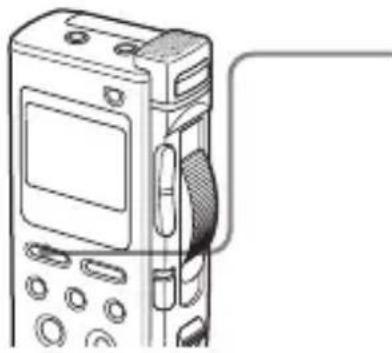 SONY ICD-BM1 - Auswählen des Anzeigemodus - 1