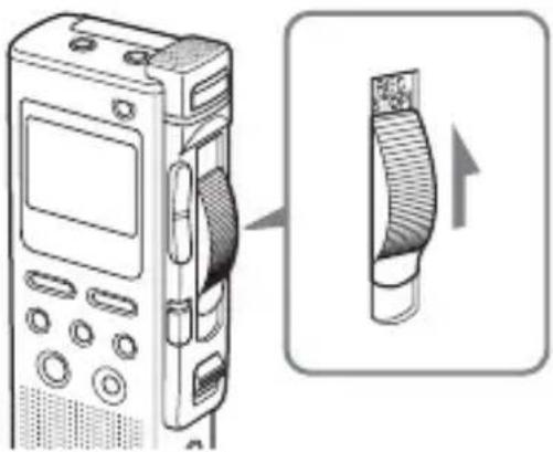 SONY ICD-BM1 - Anhalten der Wiedergabe. - 1