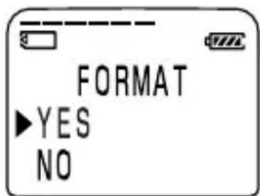 FORMAT YES NO