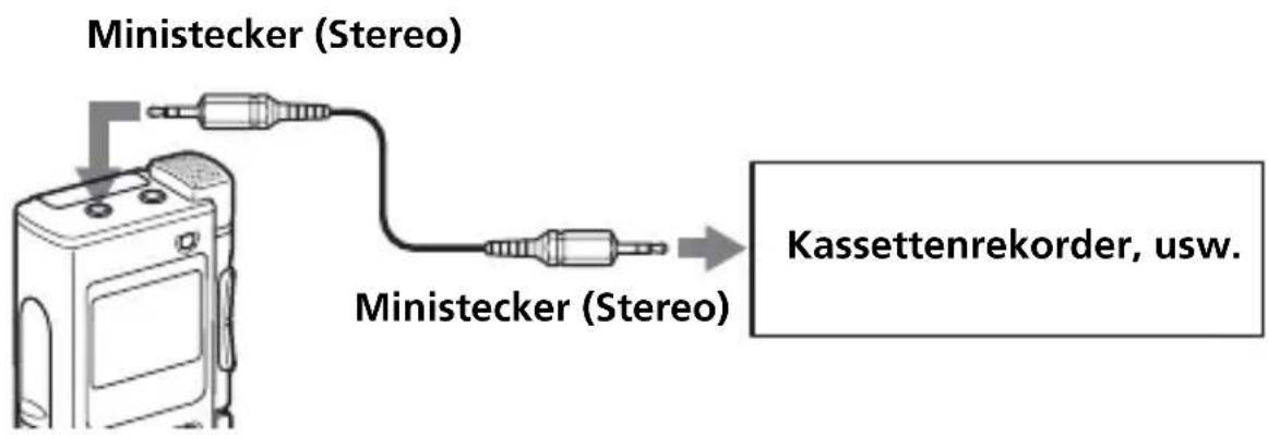 Ministecker (Stereo) Ministecker (Stereo) Kassettenrekorder, usw.