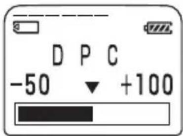D P C -50 ▼ +100