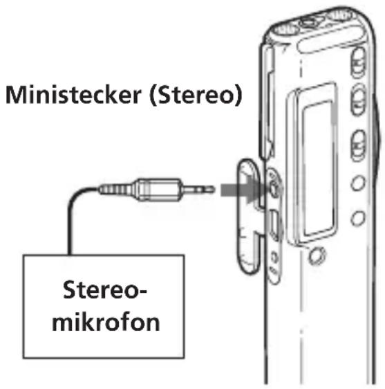 Ministecker (Stereo) Stereo- mikrofon