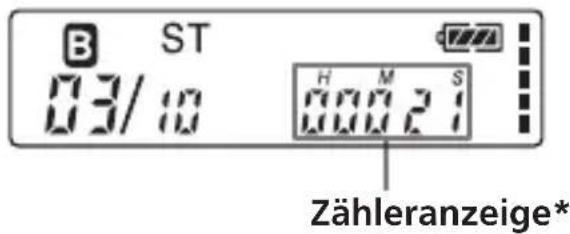 B ST 03/10 H M S 00021 Zähleranzeige*
