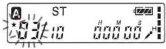 A ST *9:34:10 000.00 H