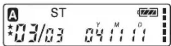 A ST *03/03 04:11:11