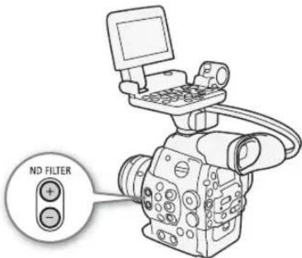 ND FILTER + - -