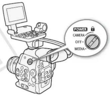 POWER CAMERA OFF MEDIA