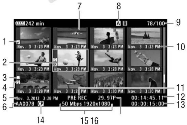 242 min 7 8 78/100 1 Nov. 3 3:23 PM Nov. 3 3:23 PM Nov. 3 3:23 PM Nov. 3 3:23 PM Nov. 3 3:28 PM Nov. 3 3:28 PM Nov. 3 3:28 PM Nov. 3 3:28 PM Nov. 3 3:28 PM PRE REC 29.97P 50 Mbps 1920x1080 00:14:45.11 00:00:15:00 AA0078 CP 14 15 16 9 10 11 12 13