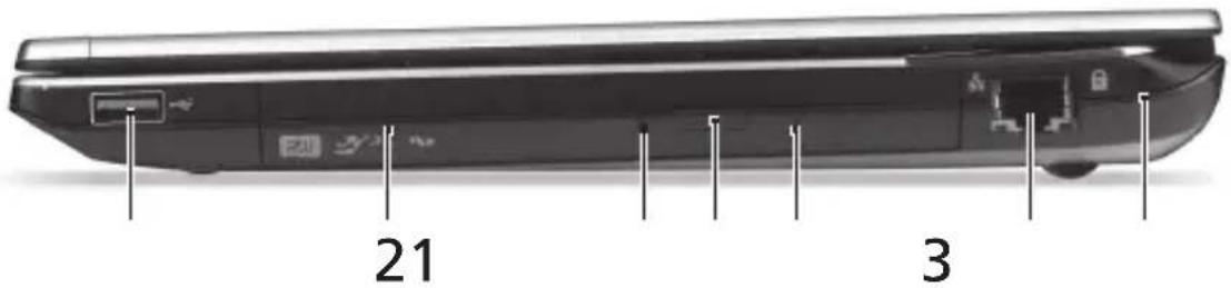 PACKARD BELL Easy Note NX69 - RECHTE SEITE - 1