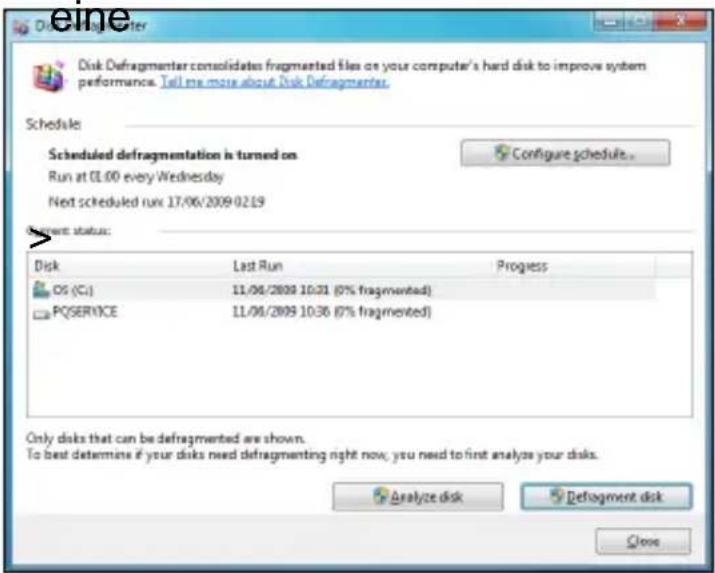 PACKARD BELL Easy Note NX69 - Datenträgerbereinigung - 2