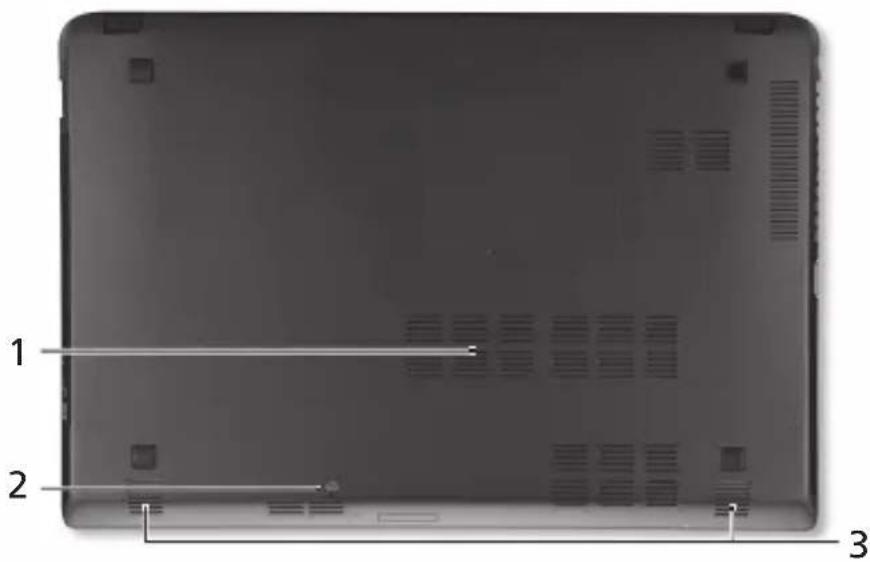 PACKARD BELL Easy Note NX69 - UNTERSEITE - 1