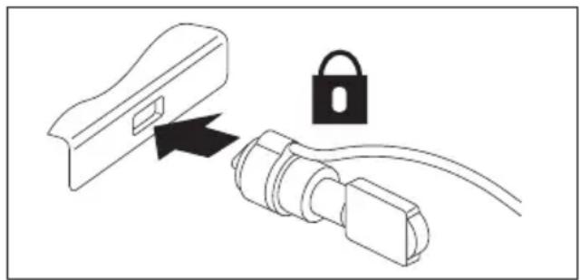 FUJITSU LifeBook UH572 - UsingtheSecurityLock - 1