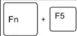 FUJITSU LifeBook UH572 - Keycombinations - 2