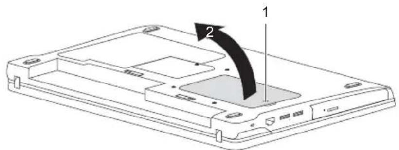 FUJITSU LifeBook SH531 - Abdeckungentfernen - 1