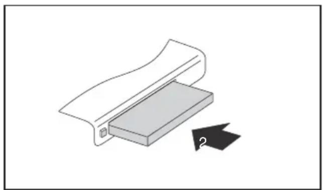 FUJITSU LifeBook S781 - Karteeinsetzen - 3