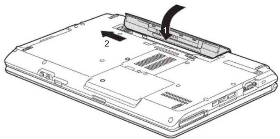 FUJITSU LifeBook S781 - Akkueinbauen - 1