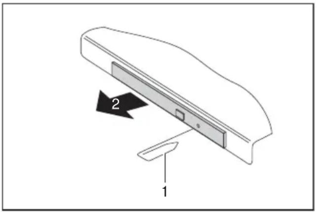FUJITSU LifeBook S781 - ManuelleEntnahme(Notentnahme) - 1