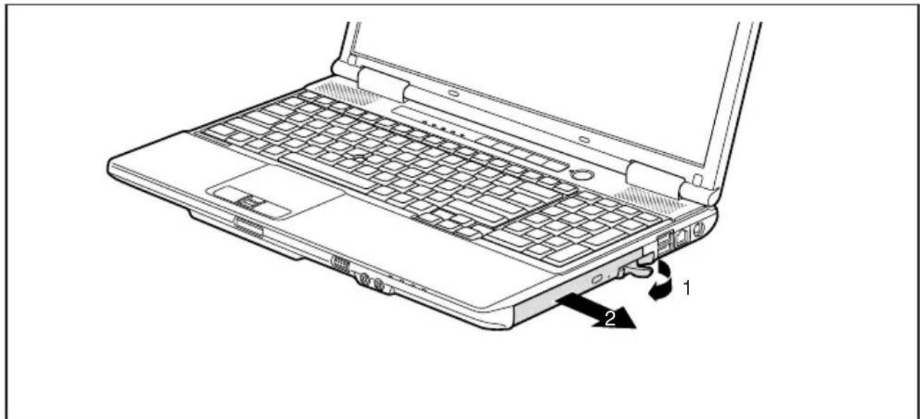 FUJITSU LifeBook S781 - Modulausbauen - 1