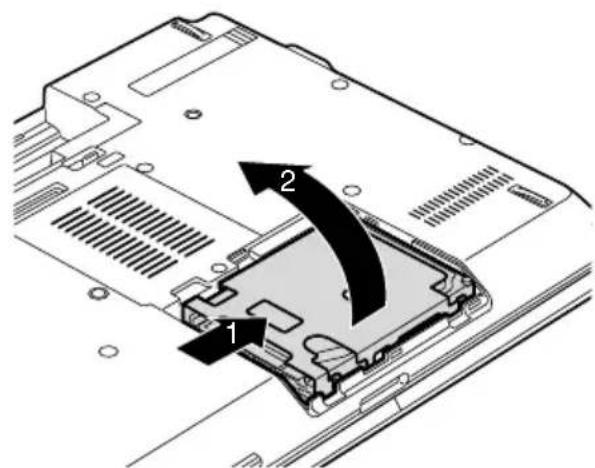 FUJITSU LifeBook S781 - Festplatteausbauen - 1